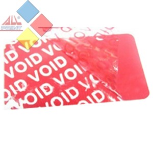 ETIQUETA PRECINTO DE GARANTIA 2X1 CM PACK 15 ETIQUETAS